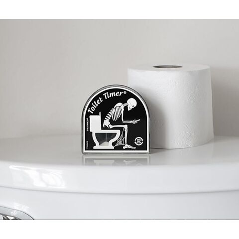 Reloj de Arena Creativo de Cinco Minutos para Inodoro, Juguete de Reloj de Arena con Calavera para Aliviar el Estrés for sale at factory direct price