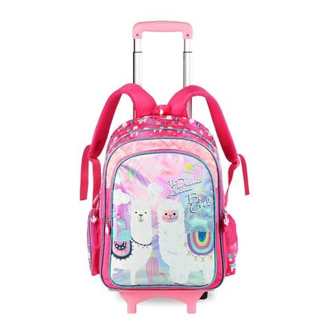 Factory Price Children School Bag with Detachable Trolley For Study