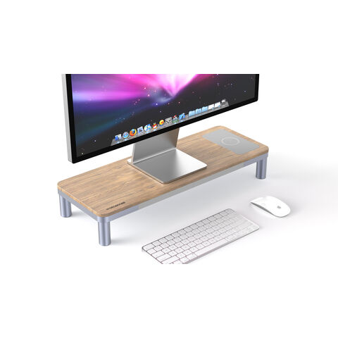 Monitor Riser With Hub - Removable Feet 9 In 1 Laptop Desk With Docking ...