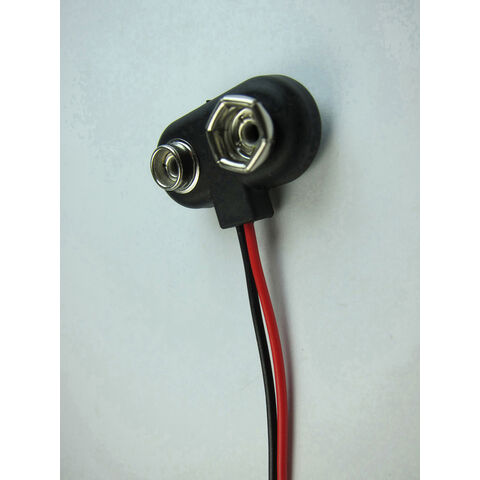 Conector de Bateria de 9V (PP3) tipo 'T' de alta qualidade para uso em equipamentos e produtos eletrônicos. Adquira já! for sale at factory direct price