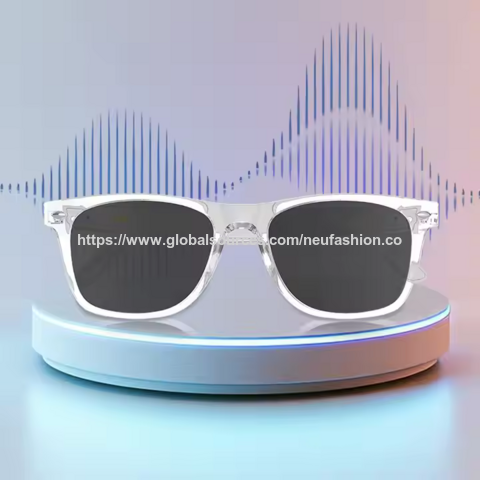 Lunettes intelligentes 2025 avec interprétation multilingue en temps réel (plus de 100 langues), écran couleur, écoute de musique et réponse aux questions