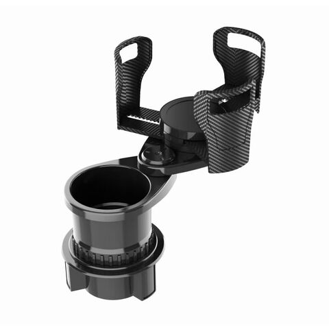 Porte-gobelet universel double pour voiture, expandeur multifonction rotatif, organisateur de porte-gobelet double, plateau de porte-gobelet for sale at factory direct price