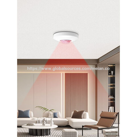 Sensor de Movimento PIR Infravermelho Interno para Sistema de Alarme de Segurança Doméstica, Detector de Teto com Fio (PIR duplo) Imune a Animais de Estimação for sale at factory direct price