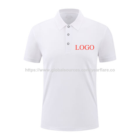 Polos à manches courtes en pur coton en gros, vêtements de travail personnalisés avec logo brodé et imprimé, tailles S-5XL