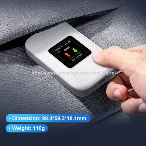 Long-lasting 2100mah 3g Mifi With Screen Sim Card Slot Router For Wi-fi ...