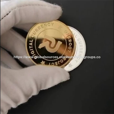 Pièces commémoratives en métal personnalisées, pièces d'anniversaire en or et en argent, médailles commémoratives de collection de conférence, personnalisées sur mesure. for sale at factory direct price