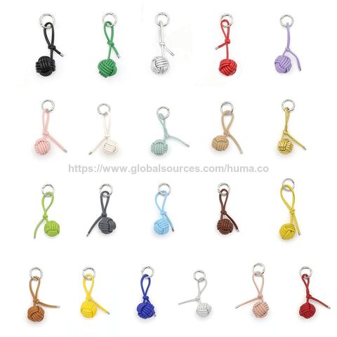 Novo estilo INS Criatividade Puros pingentes esféricos tecidos à mão Multi cor escolher para chaveiro bolsa for sale at factory direct price
