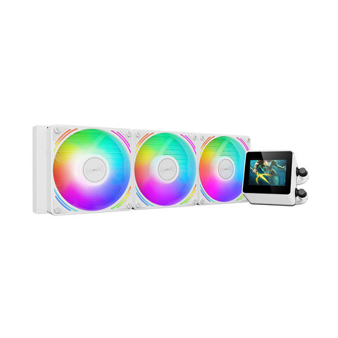Huntkey 360mm Flüssigkeitskühler Wasserkühlung CPU-Kühler mit ARGB PWM Lüfter Unterstützung Intel und AMD for sale at factory direct price
