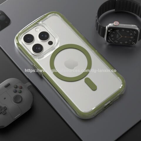 Capa de celular Magsafe transparente de TPU OEM mais vendida, proteção total de 360 graus, capa anti-amarelamento para Iphone 17 Pro Max for sale at factory direct price