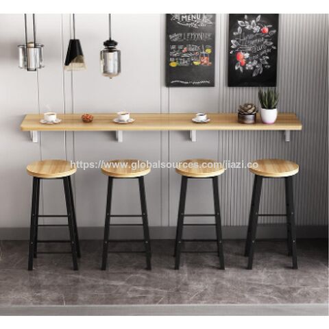 Table et chaises de bar AAA en gros, métal, petite famille, table basse et chaise de célébrité Web, comptoir de bar, marbre nordique blanc moderne for sale at factory direct price