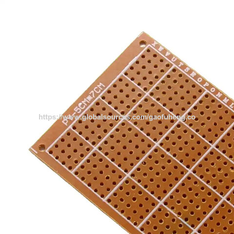 لوحة دوائر مطبوعة (PCB) نحاسية عالية الجودة لنموذج أولي، لوحة تجارب عالمية، لوحة دارات 5x7 سم، تجميع لوحات PCB متعددة الطبقات for sale at factory direct price