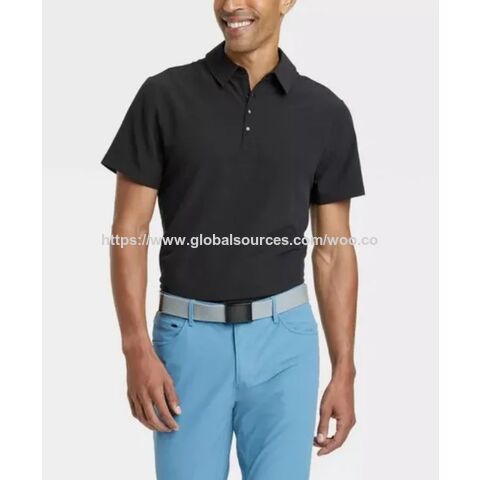 Benutzerdefiniertes lässiges schlichtes kurzärmeliges einfarbiges Polyester-Polohemd für Herren - Großhandel und Herstellung