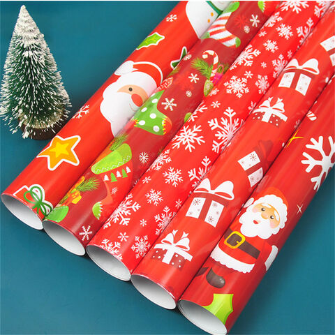 Papier cadeau de Noël le plus vendu pour cadeaux de Noël et emballages cadeaux en gros for sale at factory direct price