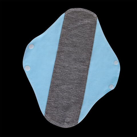 Protège-slips médicaux pour adultes, serviettes hygiéniques lavables en coton, protège-slips imperméables en coton antibactérien au graphène for sale at factory direct price