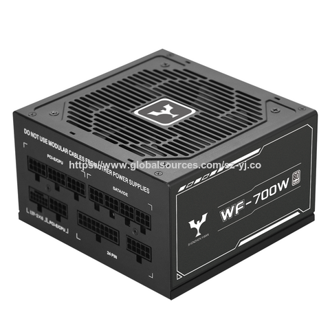 Fuente de alimentación de alta calidad personalizada de 120 mm, 80 Plus White, PCIe 5.1 para PC, ordenador y servidor. for sale at factory direct price