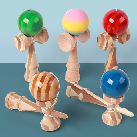 Kendama Pelota de Habilidad, Espada, Bola de Espada de Bambú de Jade, Juguete Educativo Tradicional de Regalo for sale at factory direct price