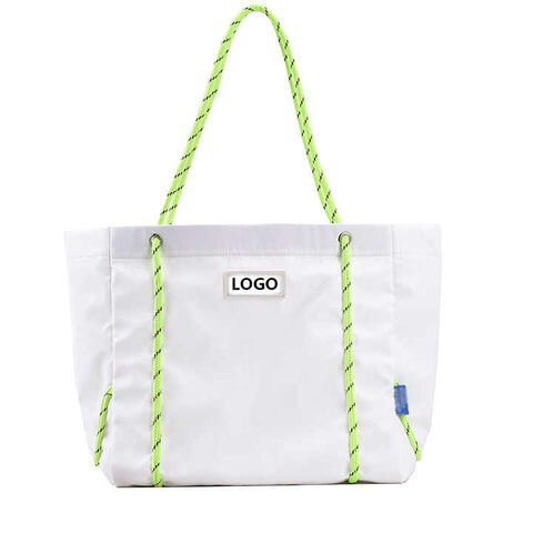 Sac de Shopping Tendance Nouveau Design pour Femmes, Sac Fourre-Tout en Nylon avec Logo Personnalisé Imprimé - Vente en Gros Direct Usine
