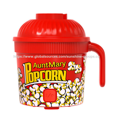 Mini máquina de pipocas para uso doméstico, totalmente automática, pode adicionar açúcar e óleo, tamanho pequeno ideal para crianças - Máquina de pipocas por atacado for sale at factory direct price