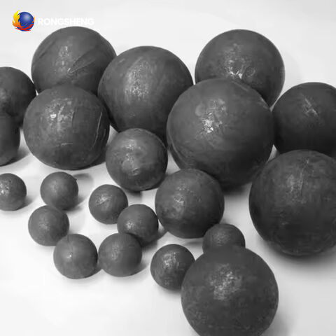 30mm 40mm Geschmiedete Stahlkugeln und 100mm hochverchromte Stahlguss-Mahlkugeln für Kugelmühlen und SAG-Mühlen