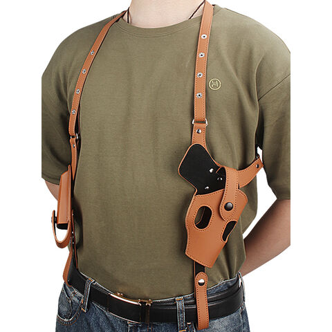 Mochilas e bolsas de assalto, coldre de axila oculto universal para pistola, bolsa de carregador, bolsa tática militar para atividades ao ar livre