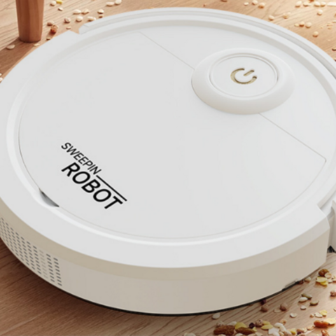 Neuer intelligenter Bodenreinigungsroboter mit Kehr-, Saug- und Wischfunktionen, mit einem ultra-großen Durchmesser von 32 cm für eine vollständige Abdeckung. for sale at factory direct price
