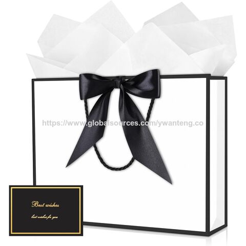 Factory Portable paper gift bags, birthday gift bags for wedding party and Mother's Day gift bags for sale at factory direct price