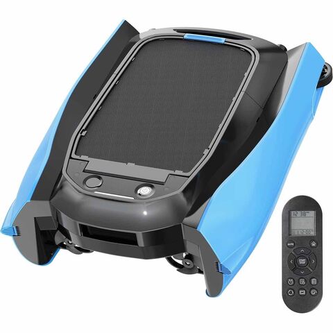Limpador de Superfície de Piscina Robótico Automático com Energia Solar e Limpeza Contínua de 50 Horas com Doca Automática for sale at factory direct price
