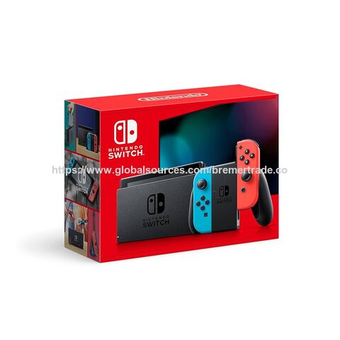 Nintendo Switch con Joy-Con Azul Neón y Rojo Neón - Consola de Videojuegos for sale at factory direct price