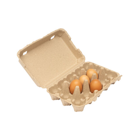Cartons d'oeufs en pulpe biodégradable les plus vendus, directement de l'usine