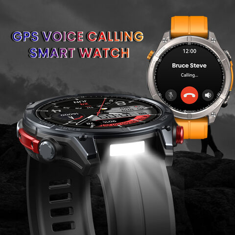 Reloj Inteligente Vertix GPS con Llamadas de Voz, Pantalla AMOLED de 1.43'', GPS y Brújula Integrados, Linterna, Más de 170 Modos Deportivos, 5 ATM Smartwatch