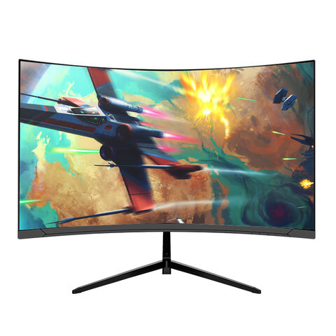 Computer Monitor Pretty 27 Inch 32 Inch Curved Screen Pretty Design 165hz Computer Gamer 16:9 ...