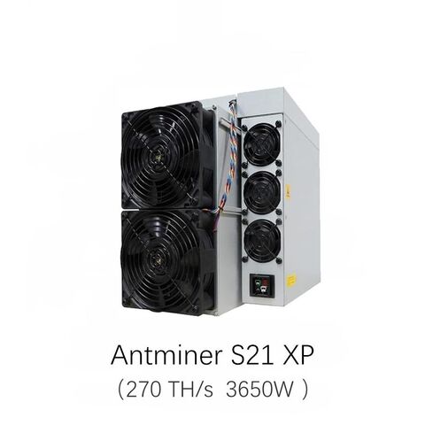 Bitmain Antminer S21 XP 270Th/s Mineur de Bitcoin SHA-256 | ASIC | Livraison Mondiale