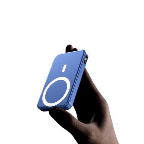 Power Bank Magnético de Venda Quente Carregamento Rápido Power Bank Móvel Sem Fio