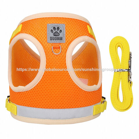 Arnés Universal para Perros y Gatos, Arnés de Malla de Doble Capa para Perros, Correa Reflectante para Perros, Arnés para Mascotas