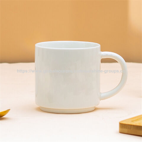 Tasses de transfert thermique en gros, tasse enduite, tasse blanche, tasse pour image DIY, tasse à changement de couleur, tasse en émail rétro en gros