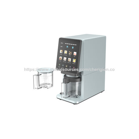 500ML High-Speed Gefrierdessertmaschine mit digitalem Touchpanel | 800W Hochleistungs-AC-Motor | Tritan-Behälter & MIM-Schneider | OEM