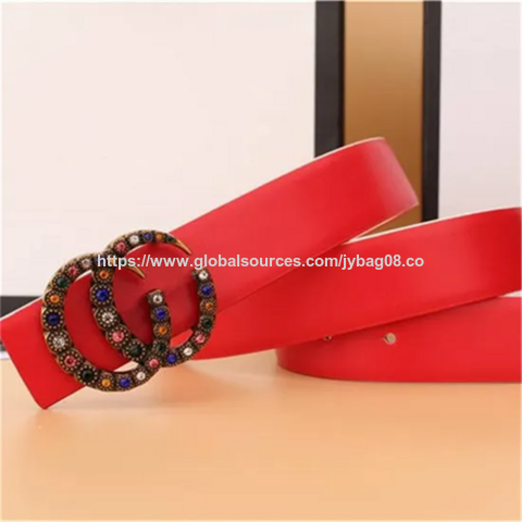 أحزمة مصممة فاخرة بالجملة للنساء، ماركة مشهورة، أحزمة جلدية عصرية للسيدات بسعر الجملة for sale at factory direct price