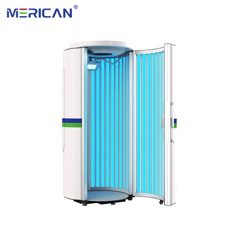 كابينة تسمير تجارية عمودية قائمة بأفضل سعر للصالونات والصالات الرياضية for sale at factory direct price