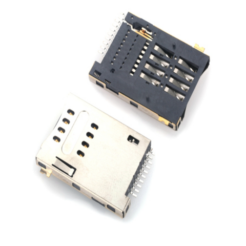 Mup Popular Push Push Card Reader Sim Card Reader ,push Pull Connectors ...