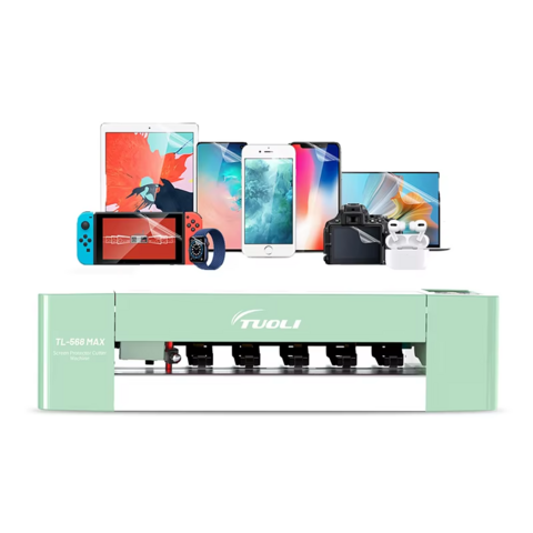 Máquina de corte de película protectora de pantalla de vidrio de 16 pulgadas para teléfonos móviles, relojes, iPads, PCs y laptops