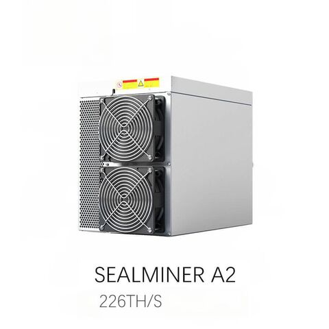 Bitdeer SEALMINER A2 226TH/S SHA-256 3729W Mineur Bitcoin - Haute Performance pour Minage de Cryptomonnaies