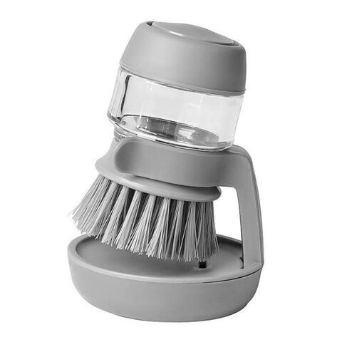 Escova de Lavar Louça Automática Antiaderente com Dispensador de Líquido - Ferramenta de Limpeza Preguiçosa para Cozinha Doméstica for sale at factory direct price