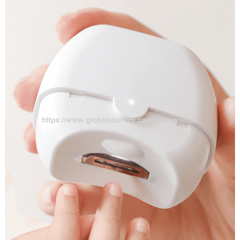 Electric Nail Clipper with LED Light | Rechargeable 300mAh Battery | 2-Speed Settings | Low Noise & Safe Trimming | CE ROHS for sale at factory direct price