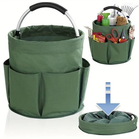 Tragbarer, faltbarer Multifunktions-Werkzeugkorb, Oxford-Gewebe, Aufbewahrungstasche, Picknicktasche mit Griff for sale at factory direct price