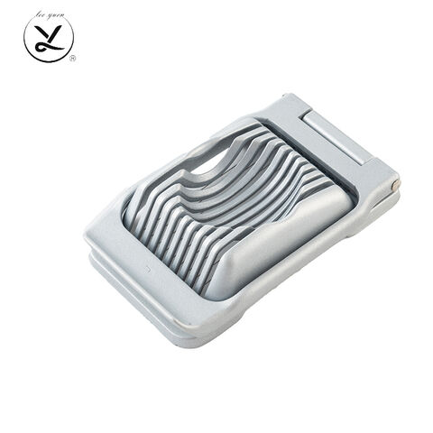 Cortador de ovos doméstico, cortador de ovos de liga de alumínio para cozinha, cortador multifuncional de seis fatias de ovo preservado for sale at factory direct price