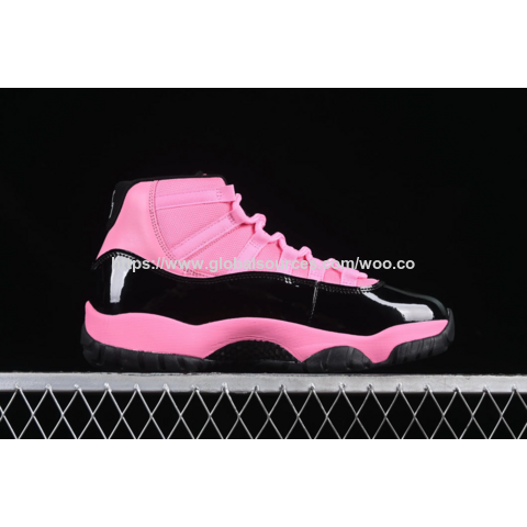 Sportschuhe Air Jordan 11 Retro Schwarz Pink for sale at factory direct price