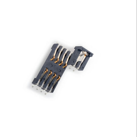 8pin+ Switch Smt Type Smart Card Readers Medical Connectors Sim Card ...