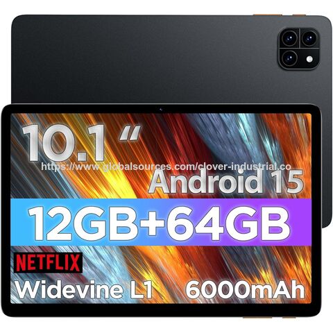 جهاز لوحي بنظام Android 14، مقاس 10.1 بوصة، A523 1280*800، ذاكرة وصول عشوائي 3 جيجابايت + ذاكرة تخزين 32 جيجابايت، كاميرا 5 ميجابكسل + 8 ميجابكسل، واي فاي، بطارية 6000 مللي أمبير، منفذ Type-C، سطوع 300 شمعة - تصنيع حسب الطلب OEM/ODM