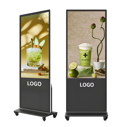 50 Inch Floor Standing Indoor Digital Advertising Screen With Android ...