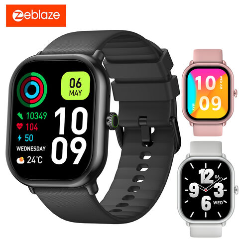 Zeblaze GTS 3 Pro AMOLED Reloj Inteligente con Llamada de Voz, Pantalla HD Ultra Grande, Seguimiento de Salud y Fitness para Hombres y Mujeres